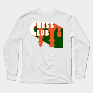 Chess Club Logo Long Sleeve T-Shirt